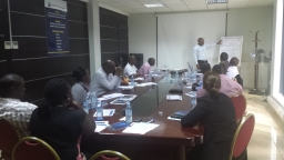 2015, 11 - 13 December: Customer Relationship Management (CRM) workshop for the Corporate banking Team of the Orient Bank Limited at their offices in Kampala, Uganda. 2019-01-16