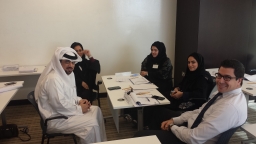 2016, 24 - 26 January: CRM Training for the Qatar National Bank  2019-01-08